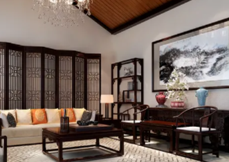 青白江中式书房设计让四合院的生活更加美好