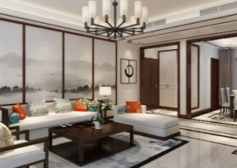 青白江中式客厅设计哪些元素是必不可少的呢